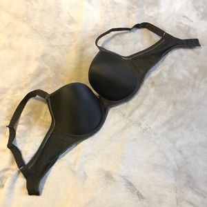 FREYA Black + Grey Bra US 34G - Like New